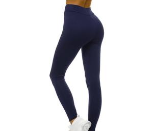 Nouveau Style vêtements de sport femmes taille élastique Leggings sur mesure coton matériel fait femmes Leggings fabriqués par Isha industrie - Product Image 6