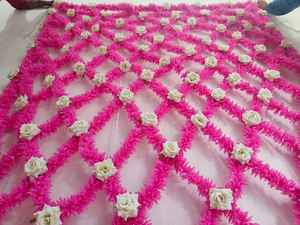 ฉากหลังตกแต่งดอกไม้อินเดียสวยงามทำด้วยมือฉากหลังที่เป็นมิตรกับสิ่งแวดล้อมสำหรับงานแต่งงานทั้งหมดฟังก์ชั่นและกิจกรรม - Product Image 6