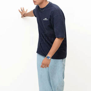 Camiseta de gran tamaño de alta calidad de etiqueta privada Cantidad a granel Camiseta de gran tamaño de algodón a la venta - Product Image 5