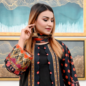 Shalwar Kameez de haute qualité pour femmes indiennes et pakistanaises, en coton et soie, toutes saisons, lavable, couleurs personnalisées, imprimé, prêt-à-porter - Product Image 6