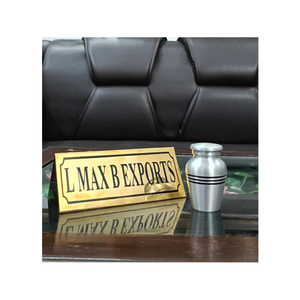 Urne de crémation souvenir de finition personnalisée de style américain de haute qualité cendres commémoratives fournitures funéraires du fabricant supérieur - Product Image 1