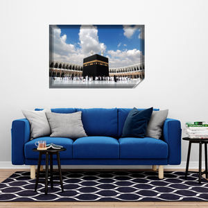 Peinture islamique Kaaba image réutilisable matériau en polystyrène Durable maintient la Surface avec l'électricité statique - Product Image 2
