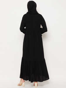 2024 diseños personalizados ropa islámica Dubai islámico EID modesto lujo Abayas Kimono para mujeres musulmanas vestido con piedras Abaya abierta - Product Image 5