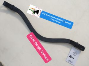 Bride de cheval en cuir plat et fin, finition lisse, changement rapide, bride de cheval en cuir de qualité supérieure avec fermeture à boucle et crochet - Product Image 4