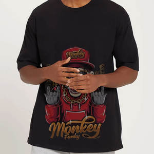 T-shirt formel à col rond et manches courtes en coton 100% de haute qualité, 220 g/m², pour hommes, impression sérigraphique, couleurs et tailles personnalisées - Product Image 5