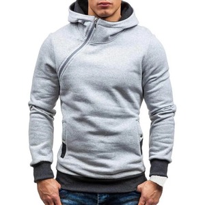 Sweats à capuche personnalisés en coton éponge français épais sweats à capuche pour hommes avec fermeture éclair sweat à capuche vierge de grande taille à épaules tombantes - Product Image 6
