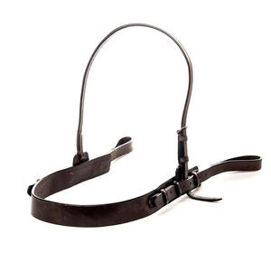 Plastron de polo en cuir haute performance pour l'équitation, durable, réglable, confortable, léger, pour l'entraînement équestre en écurie - Product Image 2