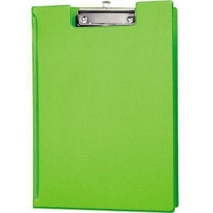 Portapapeles MAUL de 23 x 32 cm, Ligeros, de Cartón Laminado con Lámina Verde, Carpeta Exterior con Clips - Product Image 1
