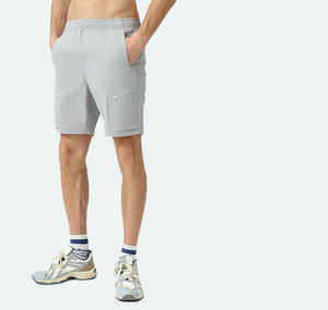 100% ไนลอนระบายอากาศได้5นิ้วสำหรับผู้ชาย shortsddp พิมพ์ลายถ่ายโอนความร้อนโลโก้ตามสั่ง - Product Image 1