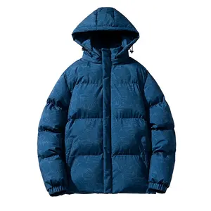 Custom High Quality <b>Thick</b> Warm Winter Soft Shell Breathable Zipper Turtleneck Collar Outdoor Jacket for Men Casual - Product Image 6