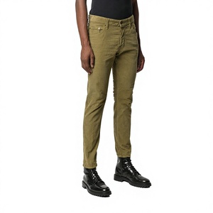 กางเกงยีนส์ผู้ชายทรงดีไซน์ยอดนิยม ขายส่ง OEM วัสดุทนทาน มีสีสันให้เลือกหลากหลายตามสั่ง คุณภาพสูงสุด กางเกงยีนส์ผู้ชาย OEM - Product Image 1