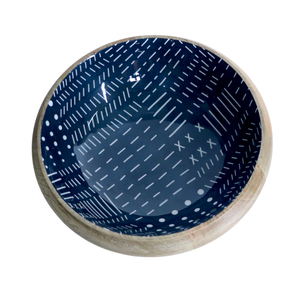 Bol à pâte en bois Pièce maîtresse de table artisanale pour les fêtes Caractéristique durable Design moderne Décoratif pour la maison - Product Image 1