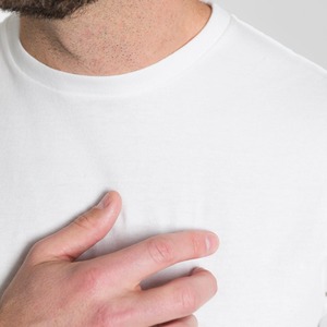 Vente en gros respirant 100% polyester T-shirt hommes été Stretch manches courtes séchage rapide sport décontracté hommes T-Shirts - Product Image 3