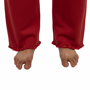 Alta calidad 100% algodón Jogger pantalones cintura elástica Casual Cargo Flare diseño transpirable de talla grande otoño lavado pantalones de hombre - Product Image 2