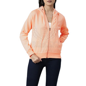 Sudadera con Cremallera Personalizada OEM ODM para Mujer, Ropa Urbana de Invierno, Logotipo Frontal, Tela Suave, Proveedor de Pedidos al por Mayor - Product Image 4