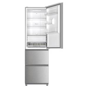 SERIE 3 HTR3518ENMX Refrigerador y Congelador de Acero Inoxidable Clase E Total No Frost Dimensiones 54.5x62.2x185cm - Product Image 2