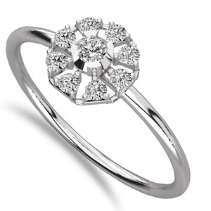 Bagues en diamant Bague en diamant certifiée en laboratoire pour femme Collection de bagues en diamant certifiées IGI & Ingemco en Inde Prix de gros - Product Image 3