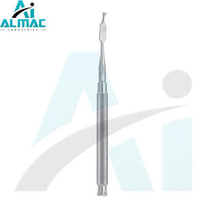 ALMAC Ciseau à os dentaire allemand en acier inoxydable Autoclavable Réutilisable Outil de coupe d'os de précision pour chirurgies dentaires Manuel - Product Image 1
