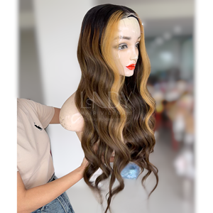 วิกผมแบบมีลูกไม้ด้านหน้าแบบมีความละเอียดสูง - Product Image 3