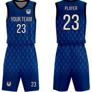 Uniforme de baloncesto de escuela secundaria 2025, conjunto de liga juvenil de proveedor directo de fábrica, duradero, transpirable, de secado rápido, de talla grande - Product Image 1