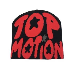 Bonnets en tricot personnalisés avec logo, chauds pour l'hiver, à revers, en acrylique doux, unisexes, pour hommes et femmes, accessoire de mode streetwear. - Product Image 1