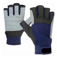 Gants de pêche sublimés demi-doigt avec logo personnalisé accessoires de pince de pêche étanches votre propre style