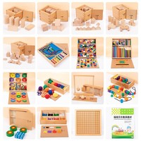 Bloques de Construcción Educativos de Madera Froebel Montessori, 15 Piezas, Juguetes para Jardín de Infancia, Edad 5-7 Años, Shine Pep, Venta al Por Mayor