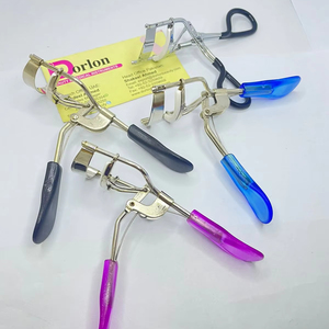 Rizador de pestañas profesional, herramienta de maquillaje de acero al carbono de alta calidad sostenible, rizador separador de pestañas con logotipo personalizado - Product Image 1