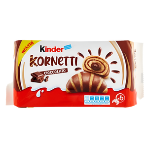 Kornetti cioccolato 6 STK 252g ขนมที่ขายดีที่สุดราคาโรงงานพร้อมส่ง - Product Image 1