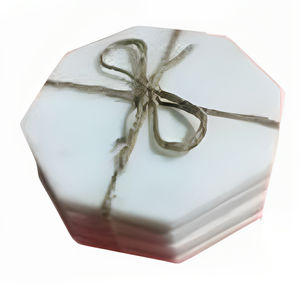Suministro directo de fábrica, posavasos de mármol octogonal hechos a mano, alfombrillas de piedra decorativas de mesa geométricas para mesa de cocina - Product Image 6