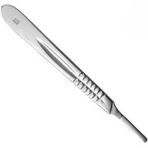 Poignée de scalpel stérile No 4 pour chirurgie vétérinaire et humaine avec prise en main fiable - Product Image 3