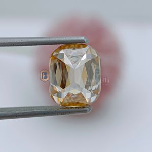 Joyería hecha a mano certificada 20.0ct Corte Hexagonal Moissanite Diamante suelto 1.0ct Diamante suelto cortado a mano certificado - Product Image 4