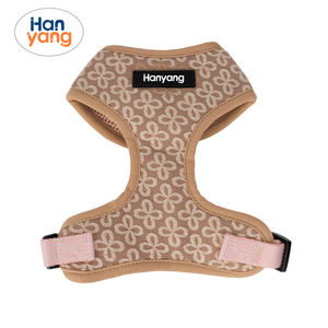 Hanyang Professioneller Anbieter Spezielles Besticktes Halsband und Leine Luxus-Trainings-Verstellbares Hundegeschirr-Set - Product Image 2