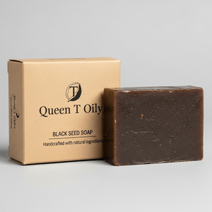 Barre de savon aux graines noires | Savon nettoyant à base de plantes fabriqué avec des huiles naturelles | Barre solide traditionnelle pour usage externe - Product Image 6