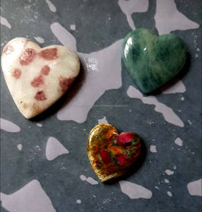 น่ารักมากหินลาบราดอไรต์ทรงหลวมรูปหัวใจอัญมณีหลวมอัญมณีสำหรับห้อยเครื่องประดับทำเป็นของขวัญแต่งงาน - Product Image 2