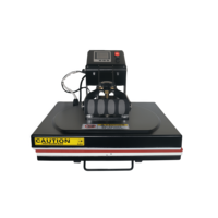 Presse à chaud manuelle haute pression 38x38cm pour l'impression par sublimation de logos et textiles sur t-shirts