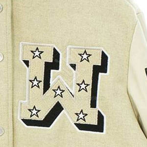 Chaqueta de Invierno para Hombre, Diseño Moderno, Cuello Alto, Logotipo Frontal, Transpirable, Ecológica, de Algodón/Lana, Talla Grande - Product Image 6