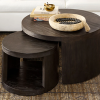 Table basse extensible convertible en bois massif de style classique moderne et luxueux, personnalisée par Kusum Art, pour salon, utilisation intérieure et extérieure