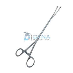 Tijeras VATS Foerster Curvas Izquierdas de 20 mm con Mordazas Ovaladas Dentadas de Acero Inoxidable, Eje de 10 mm, Instrumentos Cardiovasculares Aprobados por CE ISO - Product Image 5