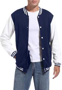 Chaquetas universitarias de forro polar de algodón con forro de sublimación/chaquetas de lana de alta calidad de diseño personalizado 100%/chaquetas de lana de algodón - Product Image 2