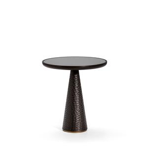 Luxury Aluminium <b>Side</b> <b>Table</b> Round Top Handmade Casted Aluminium <b>Side</b> <b>Table</b> for Living Room and Bedroom - Product Image 1
