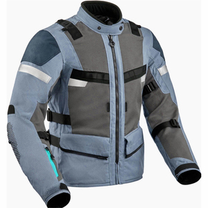 Nueva chaqueta de moto con logotipo personalizado 2025, chaqueta de montar de carreras de motos OEM personalizada - Product Image 5