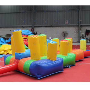 Juego de Lanzamiento de Anillos Inflable Grande, Colorido, de PVC, Interactivo, para Carnaval, Deportes, Jardín, Fiestas, Eventos, Tamaño Personalizable 14 - Product Image 2