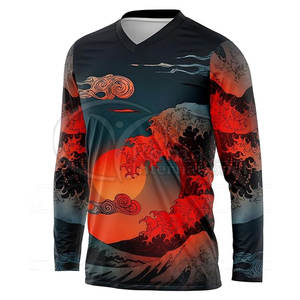 Jersey de Ciclismo MTB de Diseño Personalizado, Ropa de Ciclismo con Impresión por Sublimación, Jersey MTB Sublimado Personalizado Directo de Fábrica - Product Image 3