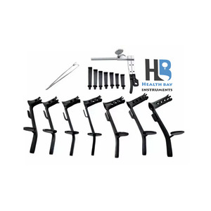 Profesional de alta calidad Caspar Micro Lumbar discectomía Retractor Set Manual Spinal Cirugía Instrumentos Health Bay Instruments - Product Image 5