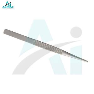 Fórceps de disección de extremo de bloque de acero inoxidable Premium ALMAC Herramientas de calidad premium para hospitales y clínicas quirúrgicas - Product Image 1