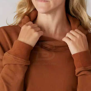 Women's Casual Lightweight <b>Winter</b> <b>Hoodie</b> with Customized Color Best Design Hooded Collar with Front Logo Position Wholesale - Product Image 3