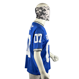 Vêtements de sport OEM pour adultes, 100% polyester, imprimé, unisexe, manches courtes, jersey en mesh, logo personnalisé, design du nom de l'équipe, séchage rapide, toutes saisons - Product Image 6