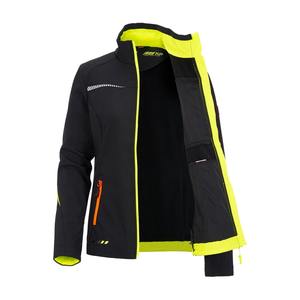 Nueva chaqueta Softshell Diseño personalizado Ropa de trabajo de invierno Chaqueta de concha suave con cremallera forrada de lana impermeable a prueba de viento para hombres - Product Image 5