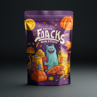 Sacs d'Emballage à Fermeture Éclair Personnalisés pour Confiseries, Friandises, Bonbons – Sacs Alimentaires Refermables Doypack